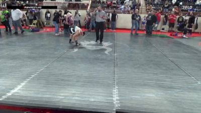 150_B lbs Semifinal - Hayes Hepfer, Clearfield vs Travis Shearer, Lakeview