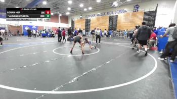 106 lbs Champ. Round 3 - Logan Her, Lincoln (Stockton) vs Aydann Correa, Brawley Union