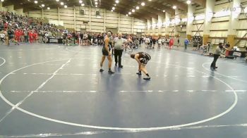 157 lbs Cons. Round 3 - John Ussing, Grantsville vs Gage Berger, Westlake