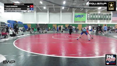 120 kg Semifinal - Cale Johnson, Big Game Wrestling Club vs Kyler Van Keuren, Askren Wrestling Academy