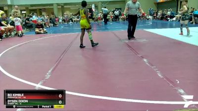 90 lbs Round 5 (6 Team) - Dysen Dixon, Rabbit WC vs Bo Kimble, Predator WC