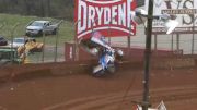 Danny Dietrich Takes Big Tumble At Lincoln Speedway
