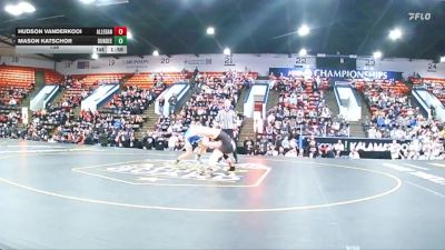 138 lbs Quarterfinals (8 Team) - Mason Katschor, Dundee vs Hudson VanderKooi, Allegan