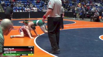 175 lbs Semis & 1st Wrestleback (8 Team) - James Keigher, Coal City vs Ross Miller, Vandalia