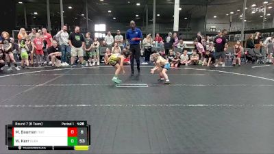 52 lbs Round 7 (8 Team) - Madi Bauman, Team Gotcha vs Willow Kerr ...