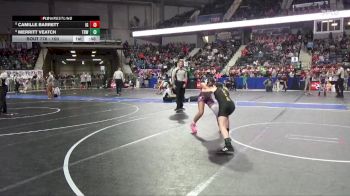 100 lbs Cons. Semi - Camille Barrett, Iron Grapplers vs Merritt Veatch, The Best Wrestler