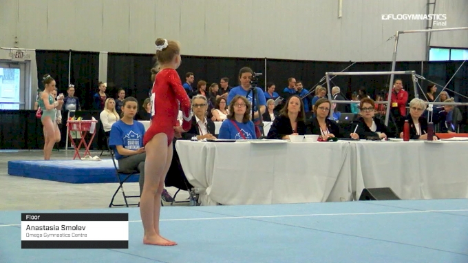 Anastasia Smolev Floor Omega Gymnastics Centre 2019 Canadian Gymnastics Championships