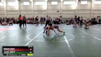 98 lbs Round 3 (10 Team) - Shiloh Joyce, We Are That Team vs Tommy Gretz, Cow Rock WC