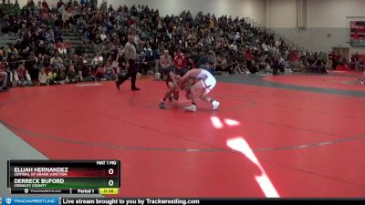 106 lbs 3rd Place Match - Elijah Hernandez, Central Of Grand Junction vs Derreck Buford, Crowley County