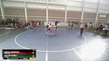 144 lbs Cons. Round 2 - Taylor Nageli, Cyprus vs Abram Robinson, Lone Peak
