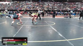 138 lbs Cons. Round 3 - Hayden Palmer, Moscow vs Emersyn Fancher, Redmond