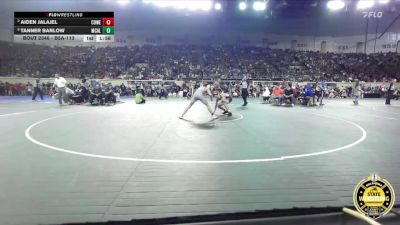 B5A-113 lbs Semifinal - Tanner Barlow, McAlester vs Aiden Jalajel, Coweta