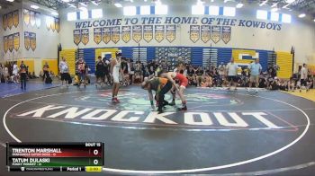 113 lbs Quarters & Wb (16 Team) - Trenton Marshall, Panhandle Gator Dogs vs Tatum Dulaski, Funky Monkey