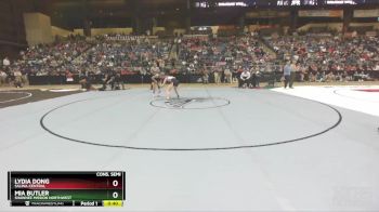 125 lbs Cons. Semi - Mia Butler, Shawnee Mission Northwest vs Lydia Dong, Salina-Central