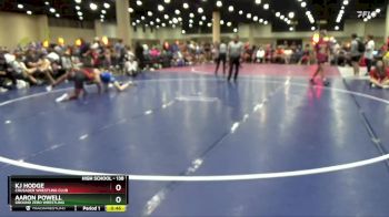 138 lbs Cons. Round 1 - Kj Hodge, Crusader Wrestling Club vs Aaron Powell, Ground Zero Wrestling