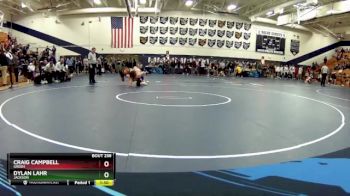 190 lbs Quarterfinal - Dylan Lahr, Jackson vs Craig Campbell, Green