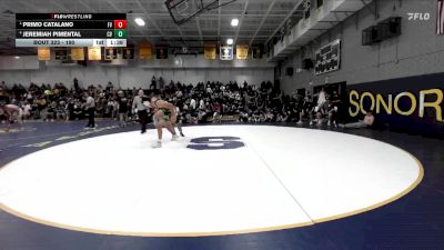 190 lbs Semifinal - Primo Catalano, Fountain Valley vs Jeremiah Pimental, Coachella Valley