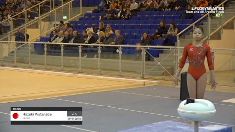 Hazuki Watanabe - Beam, Japan - 2019 City of Jesolo Trophy