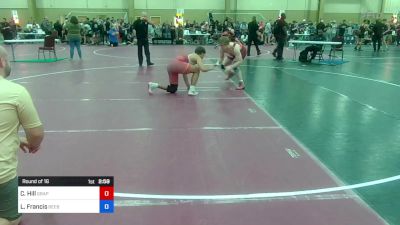 175 lbs Round Of 16 - Cooper Hill, Grappling House vs Luke Francis, Beebe Trained