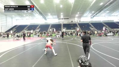 109 kg Semifinal - Frank Motes Jr, Gold Rush Wrestling vs Ajay Limon, California Grapplers