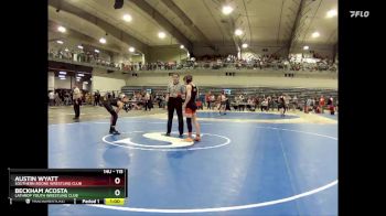 115 lbs Cons. Round 2 - Austin Wyatt, Southern Boone Wrestling Club vs Beckham Acosta, Lathrop Youth Wrestling Club