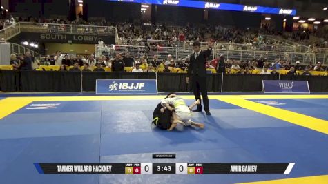 Amir Ganiev vs Tanner Willard Hackney 2025 Pan Kids Jiu-Jitsu IBJJF Championship
