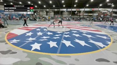 197 lbs Cons. Round 1 - Karl Hoyal, Newell vs Billy Jackson, Newcastle Fall Guys