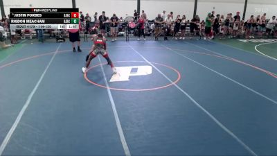 114-120 lbs Quarterfinal - Justin Forbes, Illinois vs Rigdon Meacham, Gladiator Elite WC