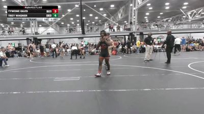 144 lbs Round 1 (6 Team) - Tywone Giles, Mat Assassins Red vs Trey Wagner, Grit Mat Club Blue