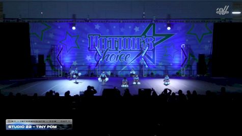 Studio 22 - Tiny Pom [2025 Tiny - Intermediate - Pom Day 1] 2025 Nation's Choice Dance Grand Championship & Cheer Showdown