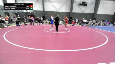 Open Men FS - 154.3 Semis - Isaias Rodriguez, South West Washington Wrestling Club vs Tyler Pursell, Washington