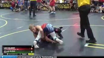 82 lbs Quarterfinals (8 Team) - Dylan Russo, ARES vs Levi Halbert, Untouchables Purple