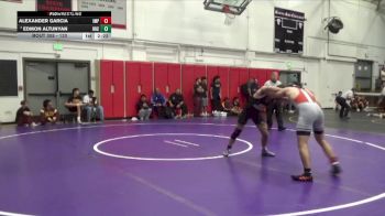 133 lbs Cons. Semi - Edmon Altunyan, Rio Hondo College vs Alexander Garcia, Imperial Valley College