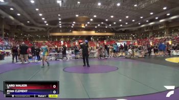 126 lbs Cons. Round 3 - Laird Walker, AR vs Ryan Clement, NM