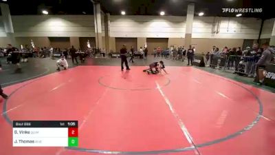 130 lbs Rr Rnd 5 - Gauge Vinke, Olympia vs Justin Thomas, River Rats WC
