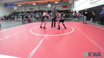 90 lbs Rr Rnd 3 - Kiowa Andrews, Berryhill Wrestling Club vs Nathan Killman, Beggs Youth Wrestling Program