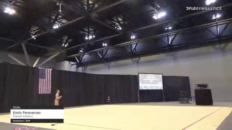 Emily Pereverzev - Clubs, Premier Athletics - 2021 USA Gymnastics Championships