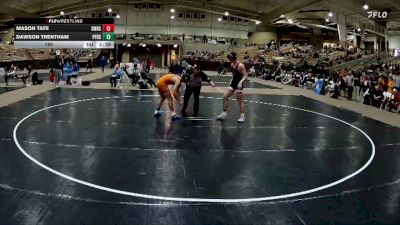 190 lbs Semis & 1st Wb (8 Team) - Dawson Trentham, Pigeon Forge High School vs Mason Tate, Signal Mountain High School