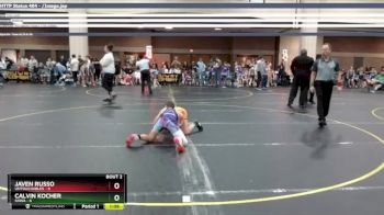 85 lbs Round 1 (4 Team) - Javen Russo, Untouchables vs Calvin Kocher, SHWA