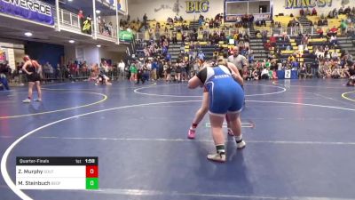 235 lbs Quarterfinal - Zoey Murphy, Southmoreland vs Mylah Steinbuch, Bedford