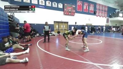 134 lbs Cons. Round 4 - Jesse Banda Jr, Threshold WC vs Josiah Gonzalez, ASG