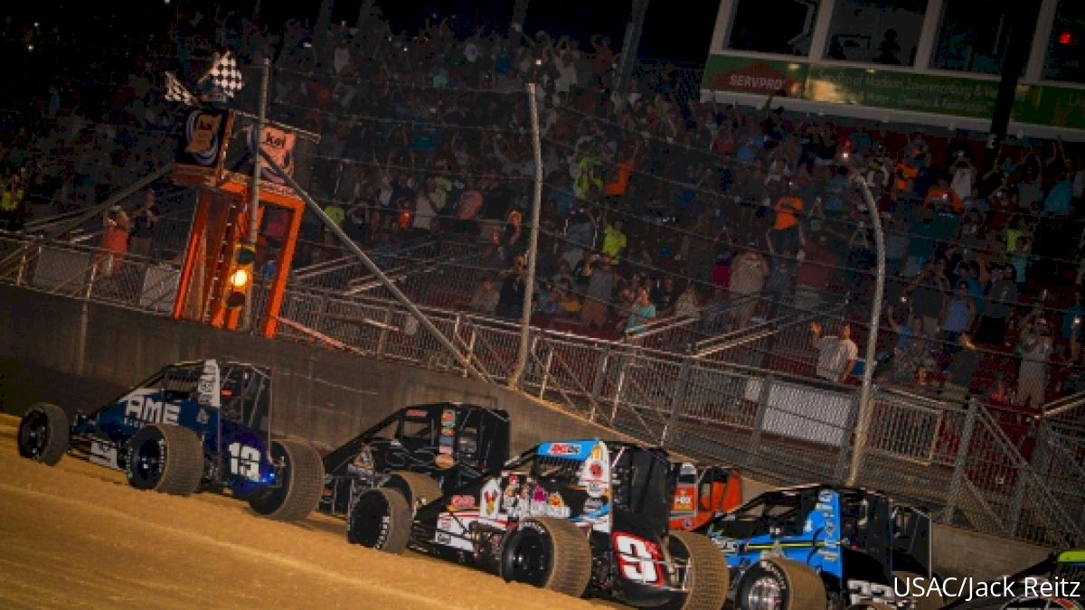 No. 100 At The Burg: USAC Sprints Reach Lawrenceburg Milestone