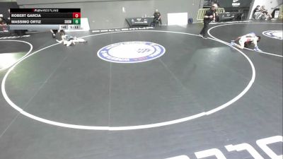 All Cadet Boys Freestyle Lower - 126 lbs Champ. Round 3 - Robert Garcia vs Massimo Ortiz, Servite High School Wrestling