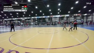 60 lbs Champ. Round 1 - Blake Ourada, Wildcats Wrestling Club vs Roman Bahr, American Outlaws Wrestling