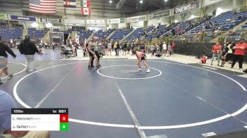 109 lbs Consi Of 8 #2 - Lincoln Hemmert, Western Colorado WC vs Jaxson Seifert, Bear Cave WC