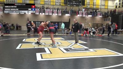 207 lbs Champ. Round 1 - Emelia Reyes vs Reese Winslow, Iowa