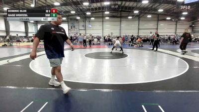 170 lbs Rr Rnd 1 - Dominic Blue, NC United - HSB vs Gage Wentzel, TNWC Silver Fox - HSB