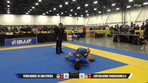 Luís Guilherme Francischinelli A vs Pedro Manoel De Lima Pereira 2025 World IBJJF Jiu-Jitsu No-Gi Championship