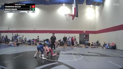 115 lbs Cons. Round 1 - Mason Bigler, Legacy Elite Wrestling Club vs Thompson Wilcox, Radford Trained