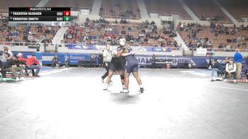 1A-120 lbs Champ. Round 2 - Crosby Yoder, Logan-Magnolia vs Rydge Sterna, WACO, Wayland